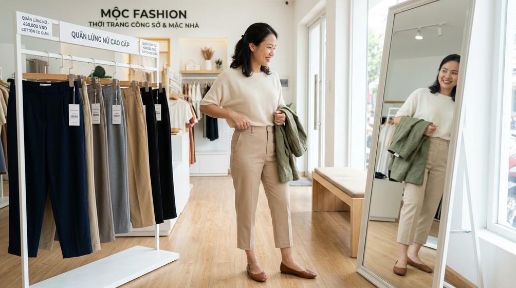 Quần lửng nữ: Cách chọn form, chất liệu, độ dài hợp dáng