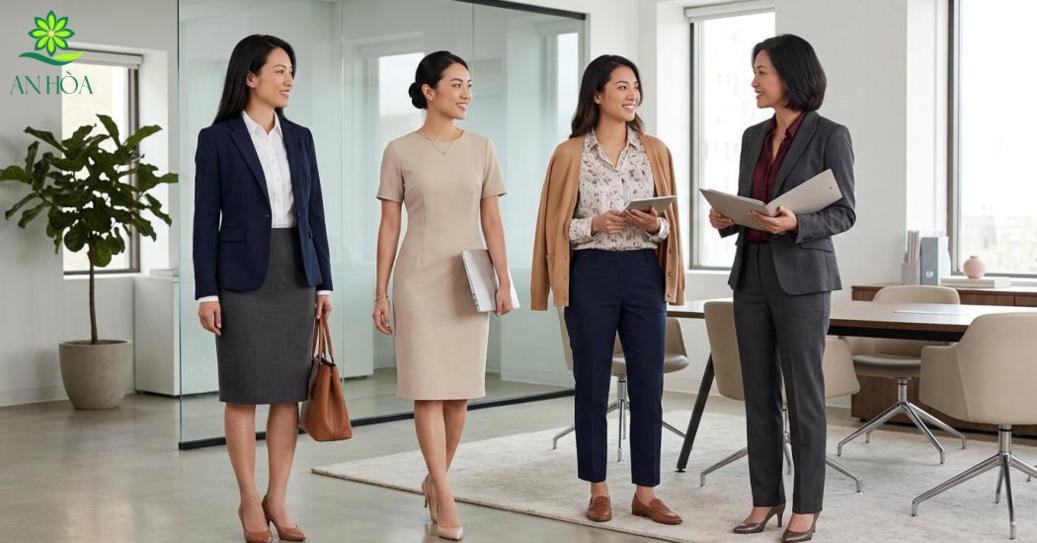 Nhóm phong cách thời trang công sở phổ biến và khi nào nên chọn mỗi style Nhóm phong cách thời trang công sở phổ biến và khi nào nên chọn mỗi style