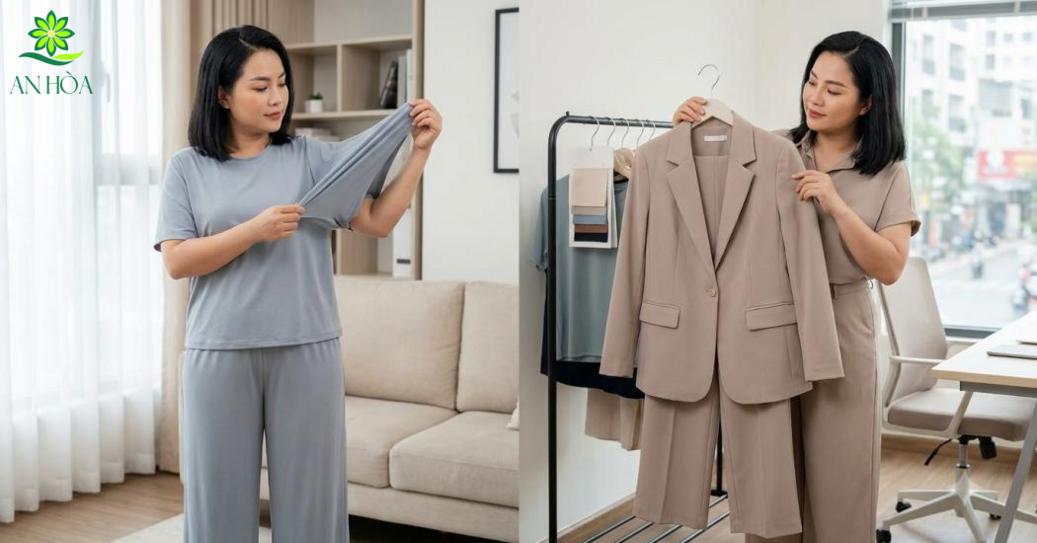 Chọn chất liệu, form dáng và màu sắc để mặc đẹp trong từng hoàn cảnh Chọn chất liệu, form dáng và màu sắc để mặc đẹp trong từng hoàn cảnh