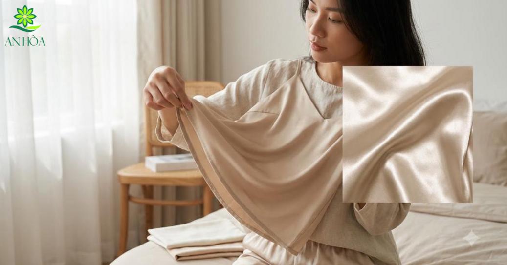 Cách chọn chất liệu để đồ bộ lụa satin lửng mịn mát và bền form Cách chọn chất liệu để đồ bộ lụa satin lửng mịn mát và bền form