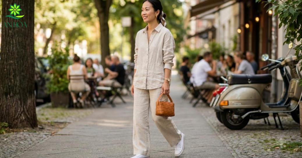 Cách phối đồ bộ lanh để mặc đẹp hơn mỗi ngày Cách phối đồ bộ lanh để mặc đẹp hơn mỗi ngày