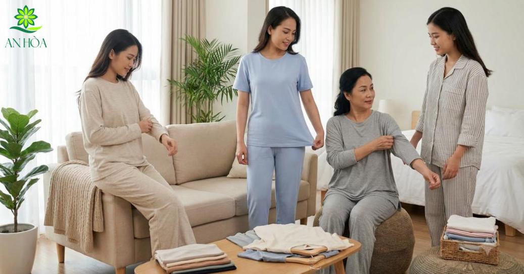 Những kiểu đồ bộ thun mới nhất đang được ưu tiên