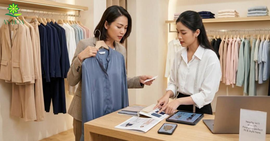 Mua sắm thuận tiện và nhận tư vấn từ An Hòa Mua sắm thuận tiện và nhận tư vấn từ An Hòa