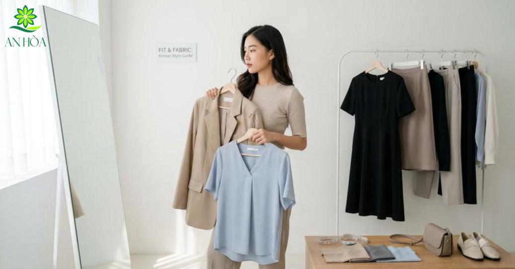 Gợi ý quần áo phong cách Hàn Quốc theo dáng người và hoàn cảnh