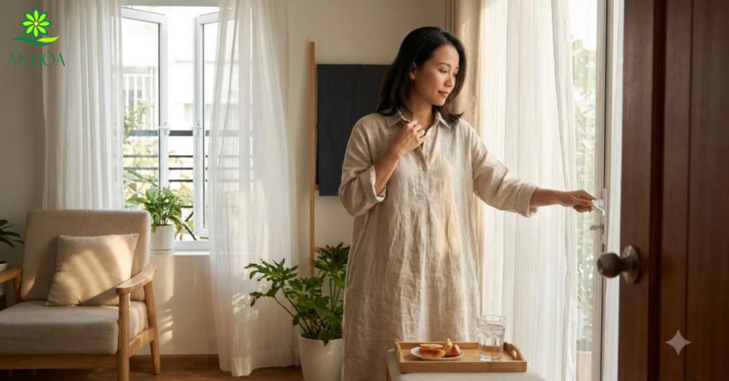 Váy lanh mặc ở nhà có gì đáng chọn cho mùa hè? Váy lanh mặc ở nhà có gì đáng chọn cho mùa hè?