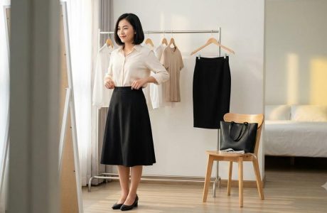 Chân váy đen: Chọn dáng, chất liệu tôn dáng đi làm