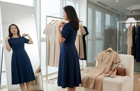 Đầm chữ A: Cách chọn phom tôn dáng theo từng vóc dáng