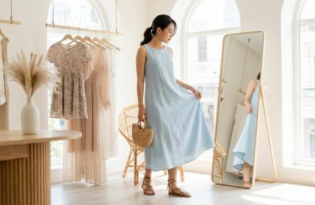 Váy mùa hè: Chọn chất liệu mát, dáng đẹp theo dịp mặc