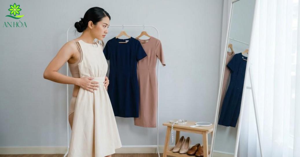 Xác định nhu cầu tôn dáng, che khuyết điểm để chọn phom váy, đường eo và chiều dài phù hợp. Xác định nhu cầu tôn dáng, che khuyết điểm để chọn phom váy, đường eo và chiều dài phù hợp.