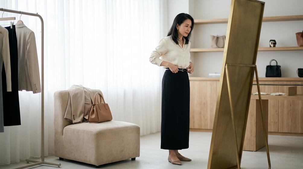Chân váy suông dài: Chọn form tôn dáng, dễ phối đồ 11 Chân váy suông dài: Chọn form tôn dáng, dễ phối đồ